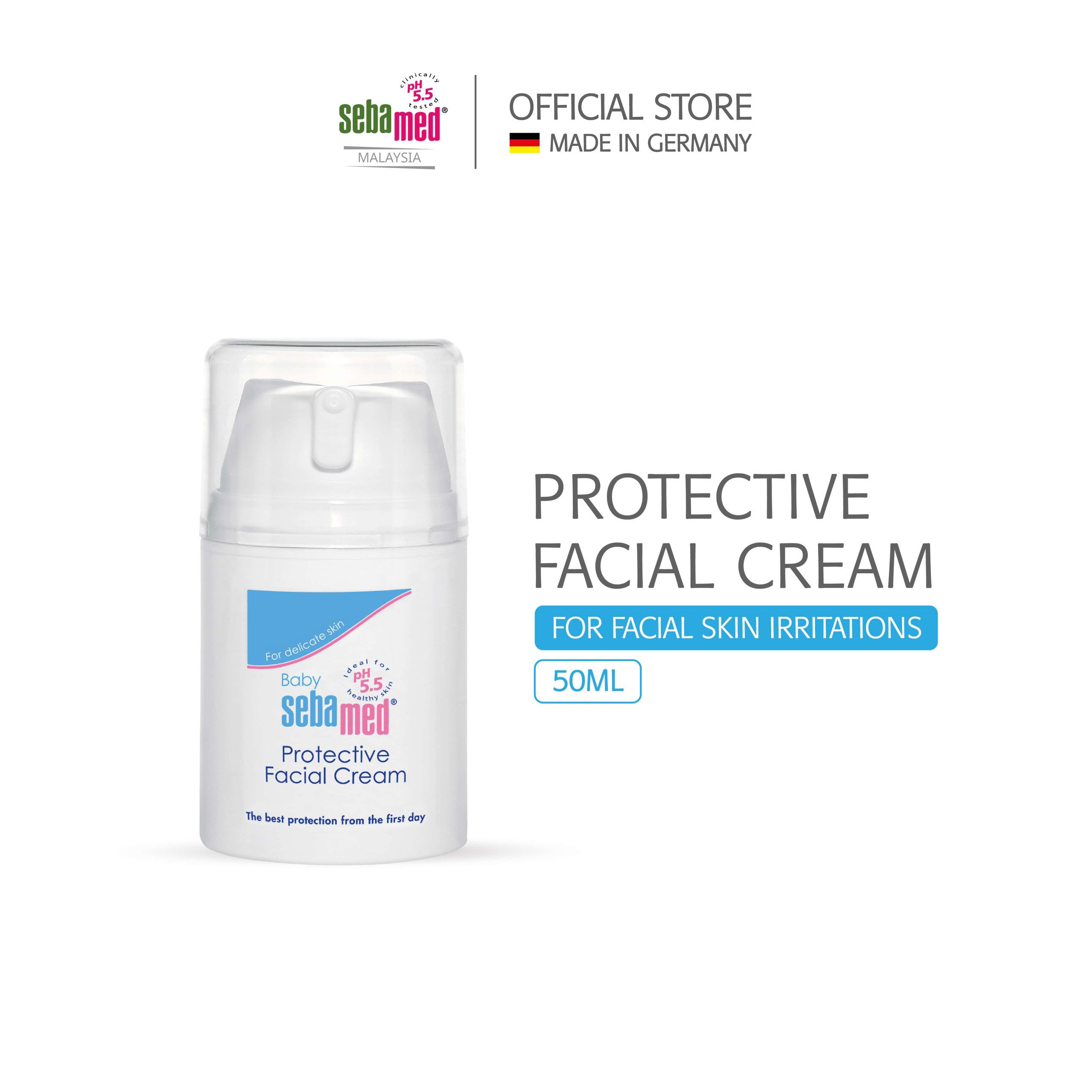 SEBAMED PROTECTIVE FACIAL CREAM 50ML