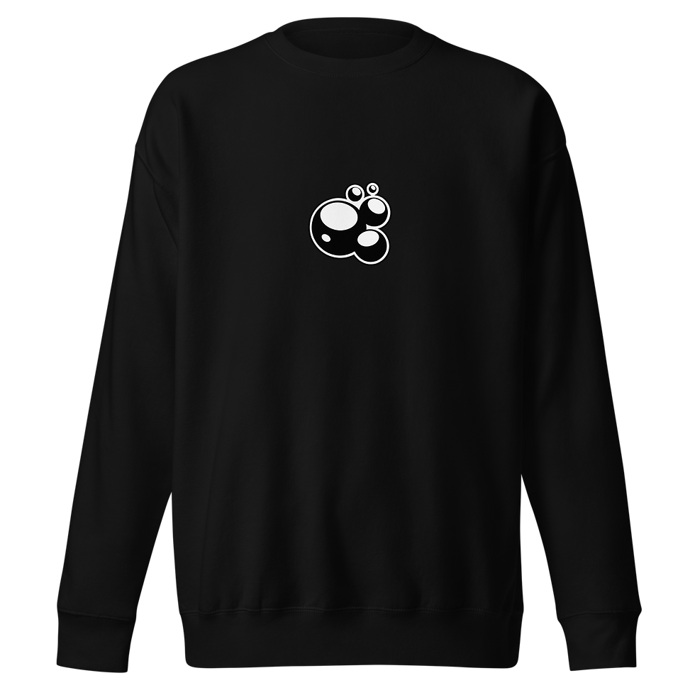 Thumbnail: Unisex Premium Sweatshirt | Bubbles