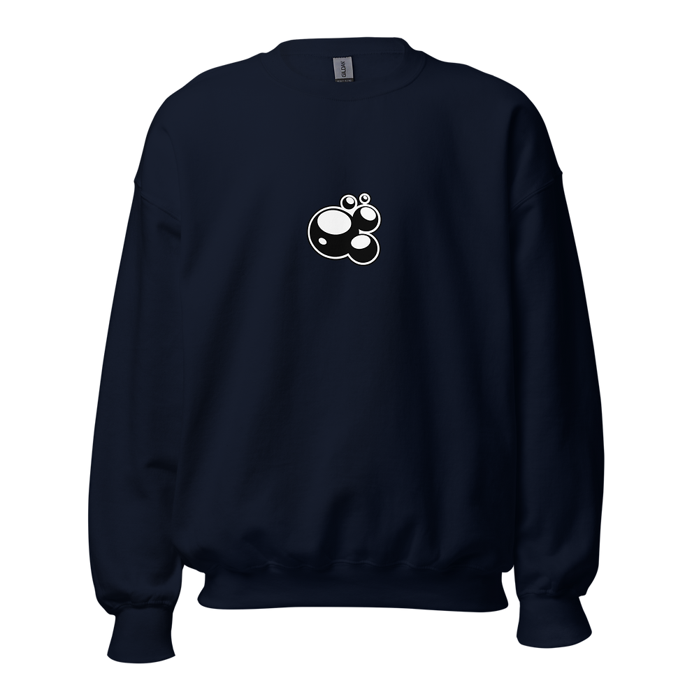 Thumbnail: Unisex Crew Neck Sweatshirt | Bubbles