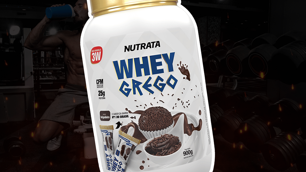 whey grego nutrata brigadeiro