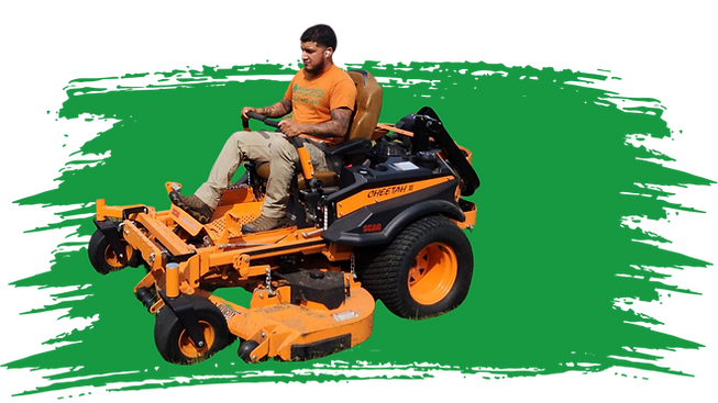 Lawn Mowing crew