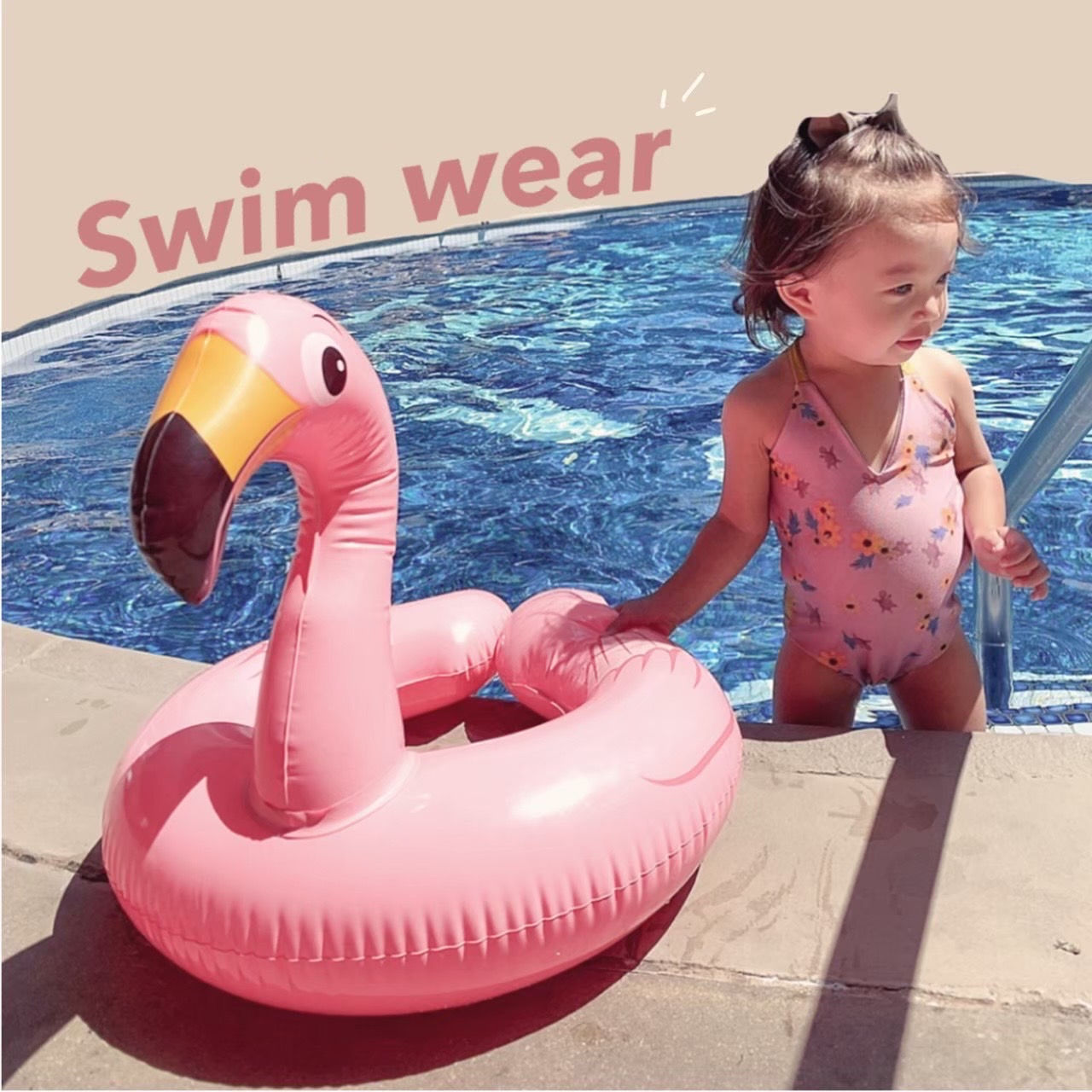 スイムウエア フラワータートル｜Swimwear (Flower Turtle)