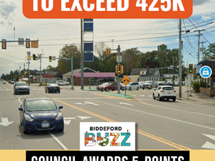 đź“°BIDDEFORD | 5-Points Intersection | Council Awards 425k Contract