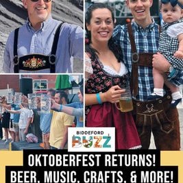 đź“°BIDDEFORD | Oktoberfest Returns! | Sept. 26 | More Music, Dancing, Crafts & Fall Festival Fun
