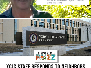 📰BIDDEFORD | YCJC Responds “Can't please all the people” | Neighbor from Hell?