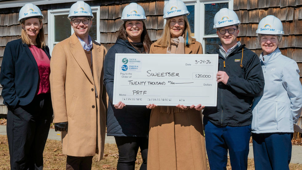 📰SACO | Saco & Biddeford Savings and Paquin & Carroll Insurance Donate $20,000 to Support Maine’s First Psychiatric Residential Treatment Facility