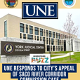 📰BIDDEFORD | UNE Responds to City's Appeal of Saco River Corridor Commission Case