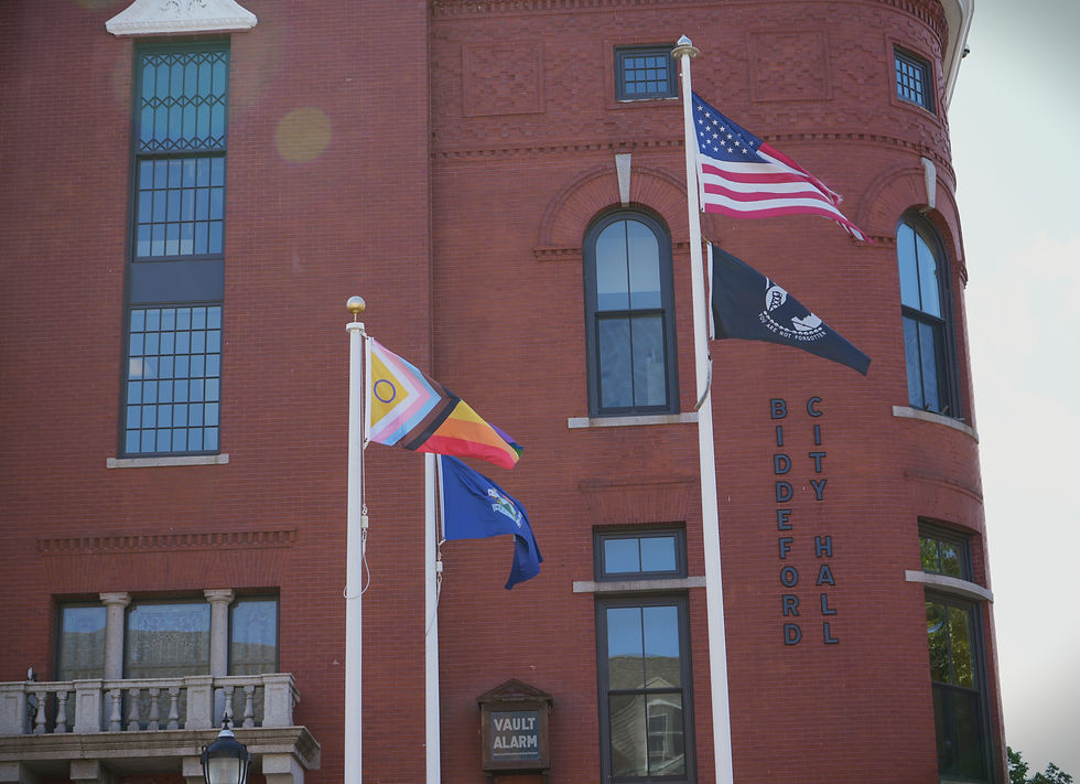 📰BIDDEFORD | City Raises Pride Flag Recognizing June 2026 as Pride Month