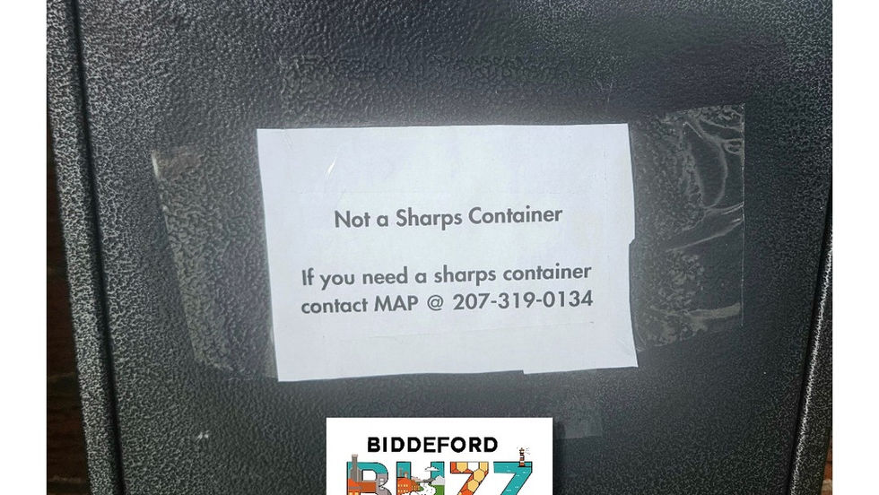 📰BIDDEFORD | Business Finds Used Needles in Mailbox... Multiple Times