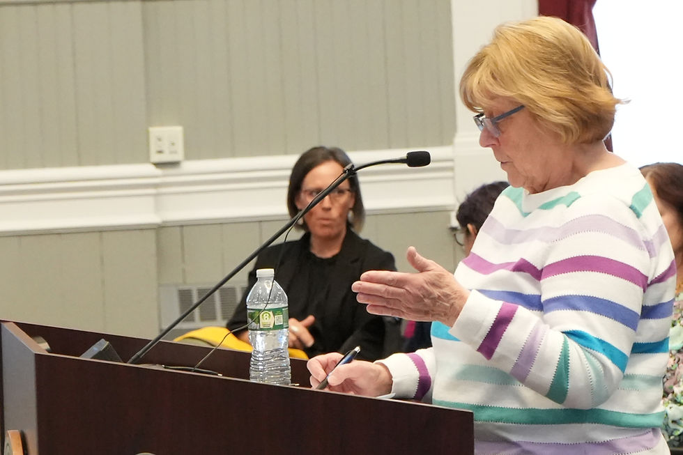 Biddeford resident speaks in opposition of proposed Maine Water rate increase