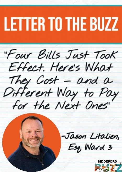 📰MAINE | Four Bills Just Took Effect. Here's What They Cost — and a Different Way to Pay for the Next Ones
