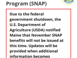 📰BIDDEFORD | Indecision in D.C Leading to Starving Maine Families
