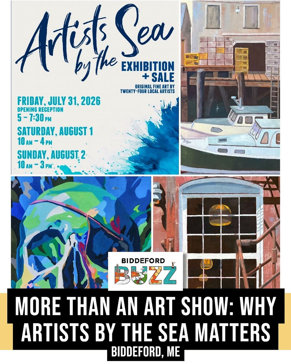 đź“°BIDDEFORD | More Than an Art Show: Why Artists By The Sea Matters to Biddeford Pool