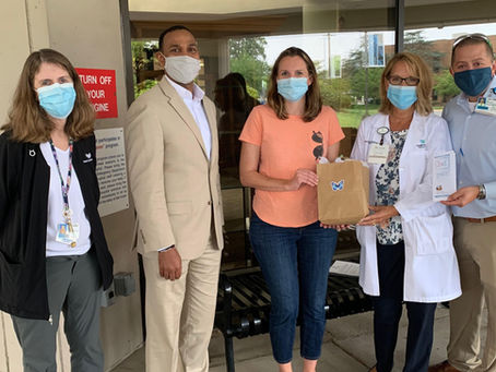 First Butterfly Basket Donation