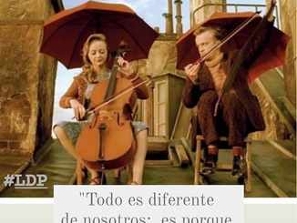 Todo es diferente de nosotros, es porque todo existe