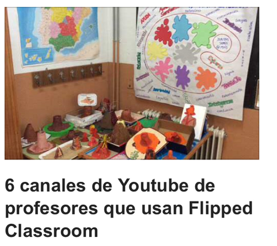 Canales en Youtube Flipped Clasroom