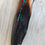 Thumbnail: Manzanita Wood Phoenix Feather with Blue Chrysocolla, Green Malachite Inlay 