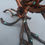 Thumbnail: Mini Manzanita Tree Sculpture with Bright Blue Turquoise Inlay 