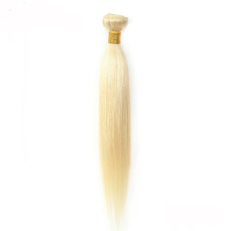 Tissage bresilienne lisse-Blond - cheveux 100% naturels