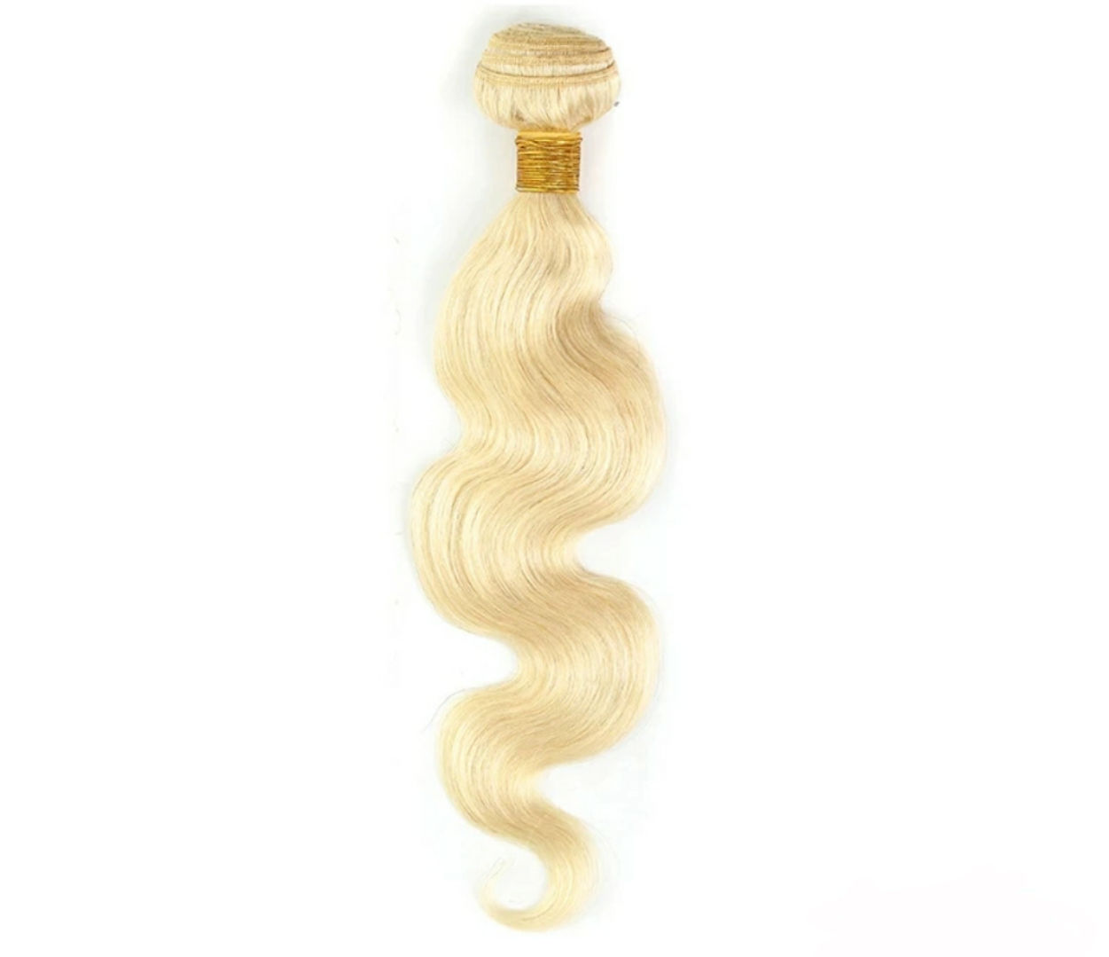 Tissage body wave-Blond - Cheveux 100% naturels