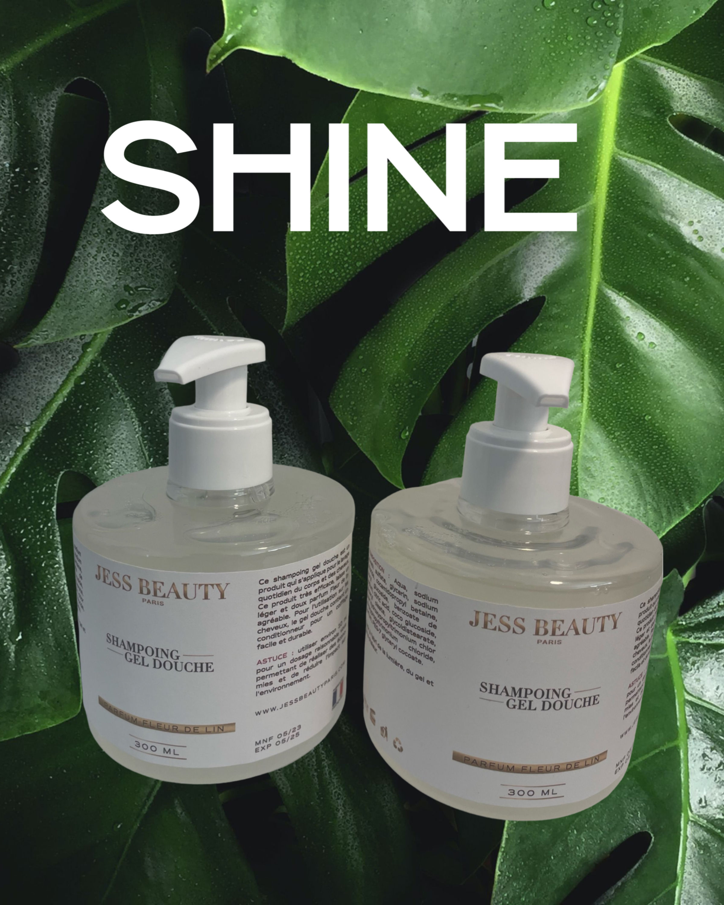 2  Shampoing gel douche senteur fleur de lin est un produit qui s'applique pour 