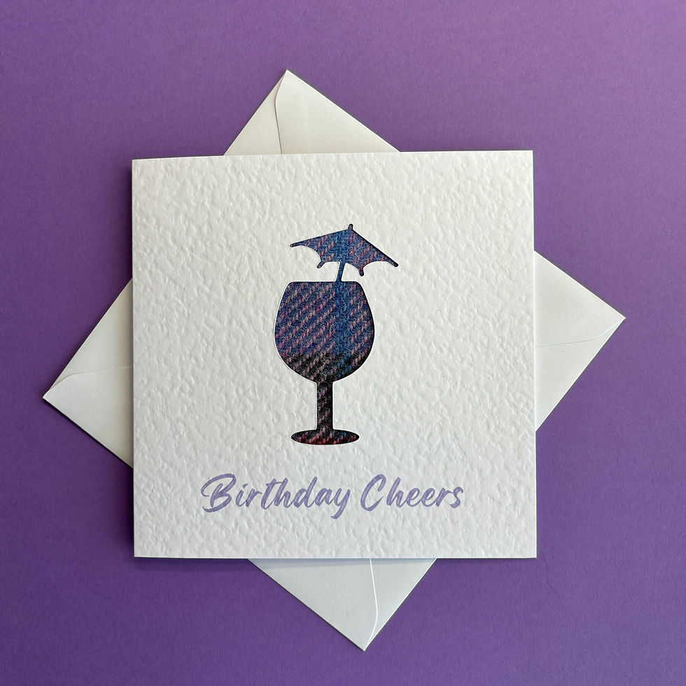 Thumbnail: Birthday Cheers Cocktail Greeting Card