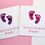 Thumbnail: New Baby Girl Greeting Card