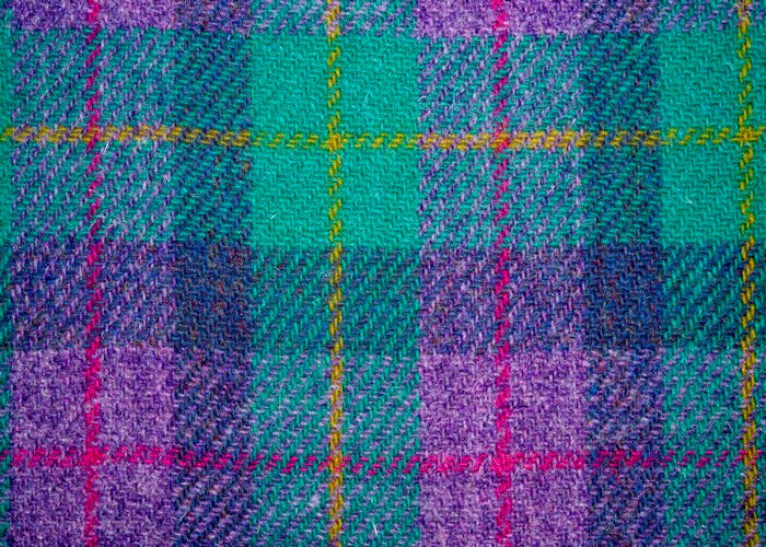 Thumbnail: Luxury Harris Tweed  Christmas Tree Greeting Card