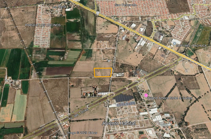 TERRENO DE 2.5 HECTAREAS EN RENTA/VENTA EN PALMA GORDA