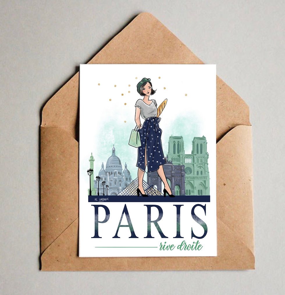 Miniature : Cartes Paris Rive Droite & Rive Gauche