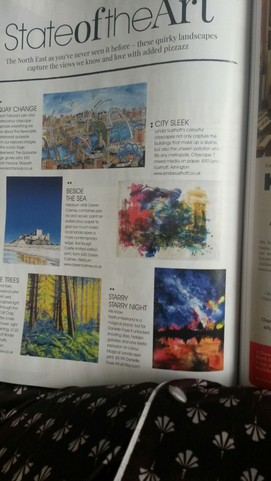 Can't believe one of my old pieces has been published in Living North Magazine!