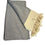 Thumbnail: Wide Bordure Peshtemals - BROWN/BEIGE