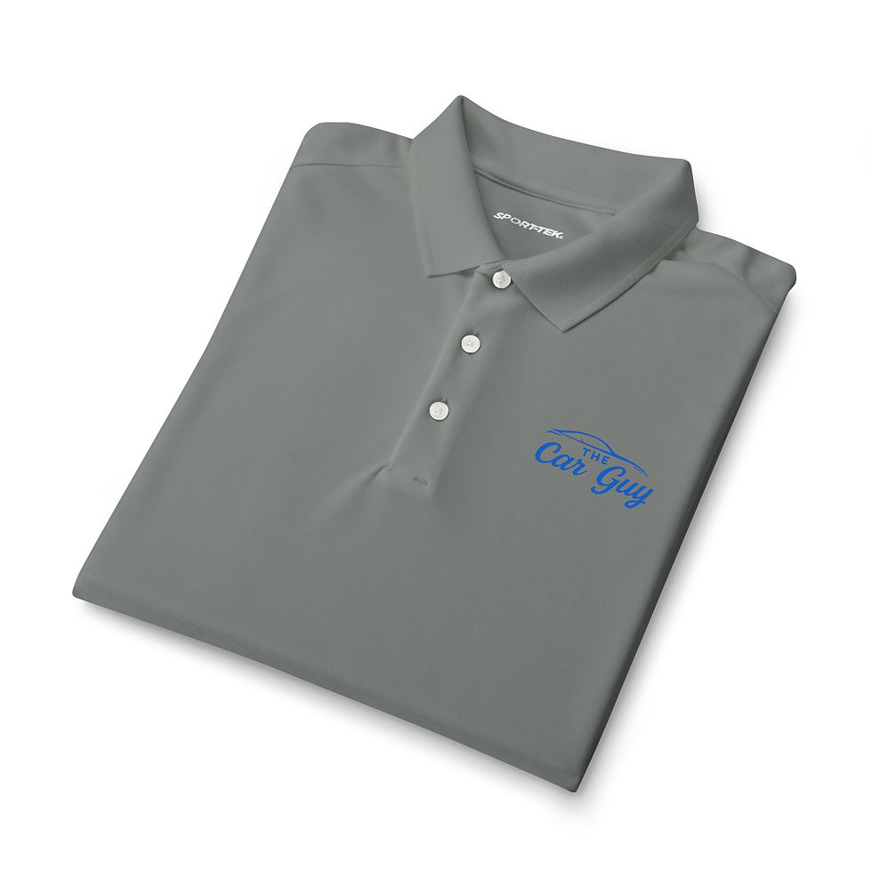 Thumbnail: Men's 'Car Guy' Embroidered Polo Shirt