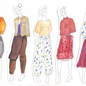 Line-up com peças criadas individualmente