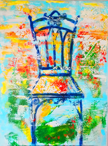 Terdik Szilvia Négy évszak: Nyár című festménye