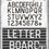 Thumbnail: Tim Holtz- Sizzix- Vault Side-Order- Letterboard- 666859