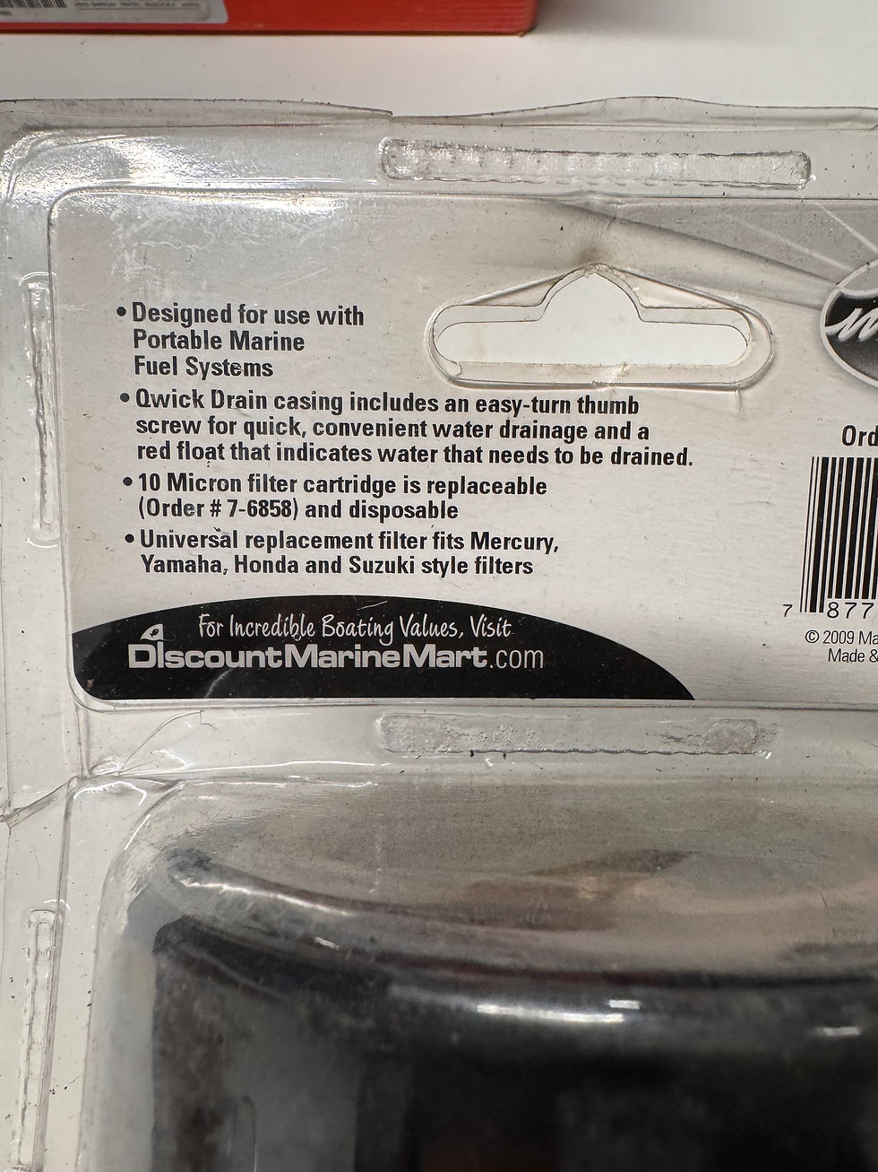 Thumbnail: MarPak Qwik View Water Sep Bowl with Drain Compl. (11/16" Thread)
