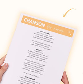 animation musicale chanson mariage parodiée pour les futurs mariés