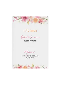 animation jeu des 12 mois mariage exemple