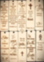 Thumbnail: Wooden bookmarks