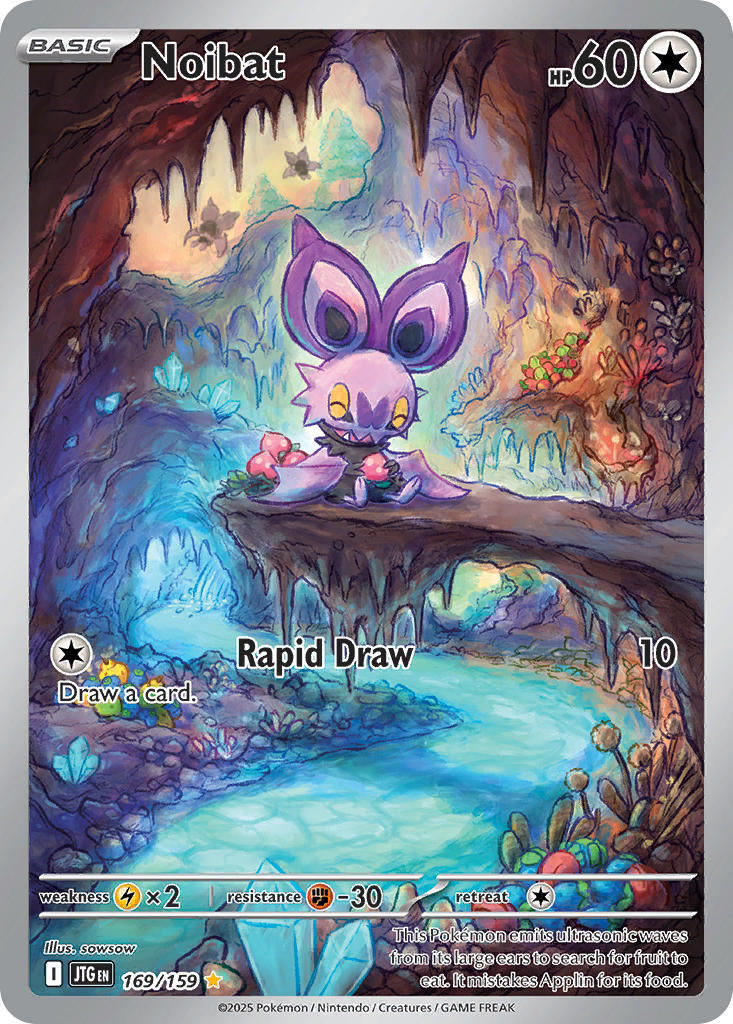 Scarlet & Violet - Journey Together - 169/159 Noibat (Illustration Rare)