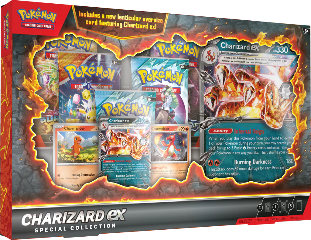 Pokémon TCG: Charizard EX Special Collection Box