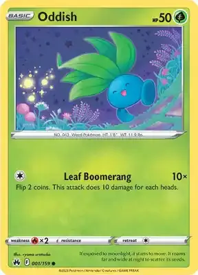 Crown Zenith 1/159 Oddish