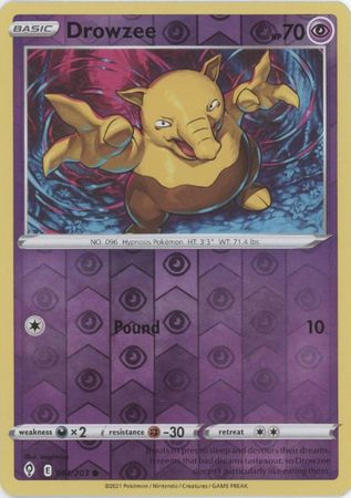 Sword & Shield - Evolving Skies 61/203 Drowzee (Reverse)