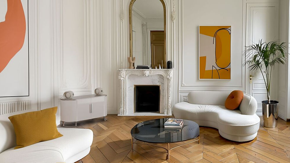 Miniaturbild: Devialet Phantom Ultimate 98 dB Light Pearl Stereo, Wohnzimmer Lifestyle