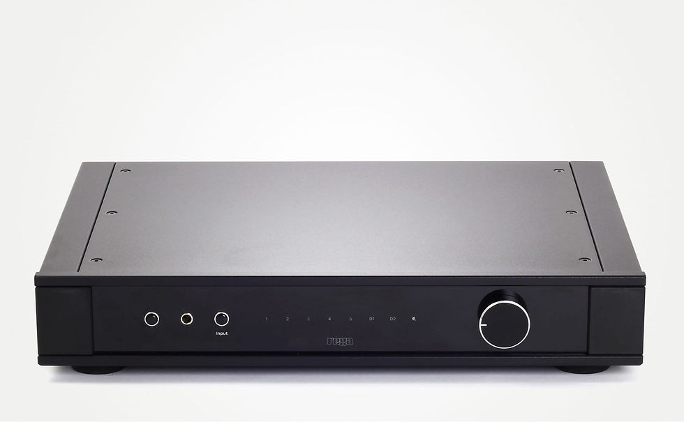 Miniaturbild: Rega Elex MK4, Schwarz Vollverstärker