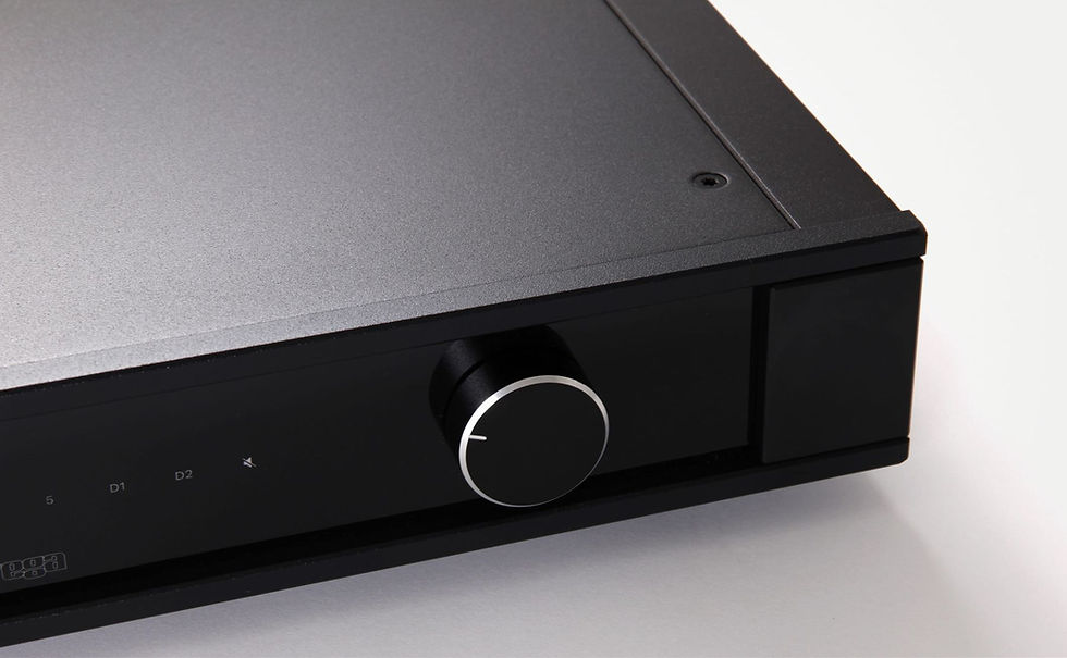 Miniaturbild: Rega Elex MK4, Schwarz Vollverstärker