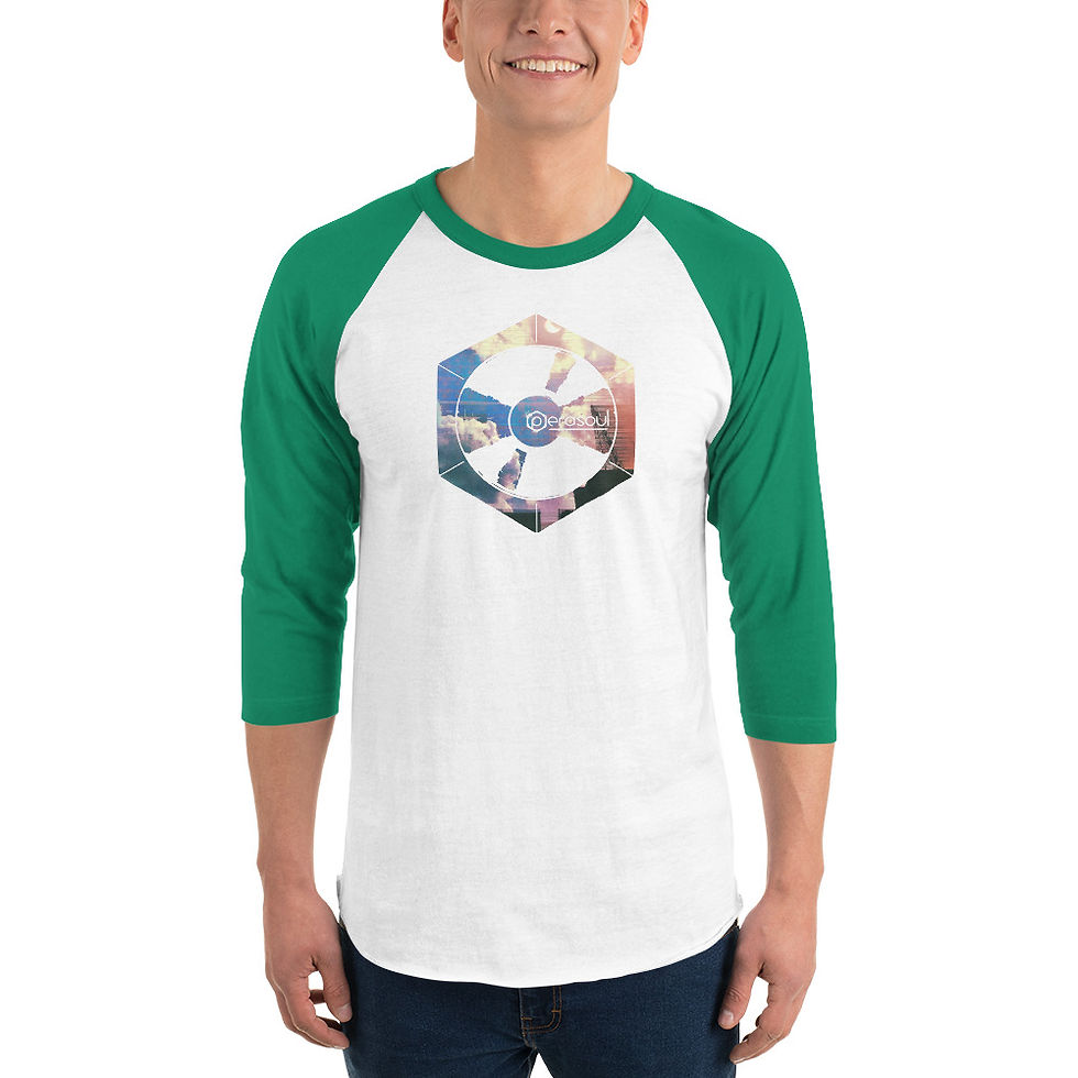Thumbnail: Eclipse Record 3/4 Sleeve Raglan Shirt