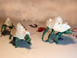 Limpet beetle sculpture