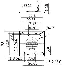サムネイル： Module SLE 13/17mm 927-965 PRE2